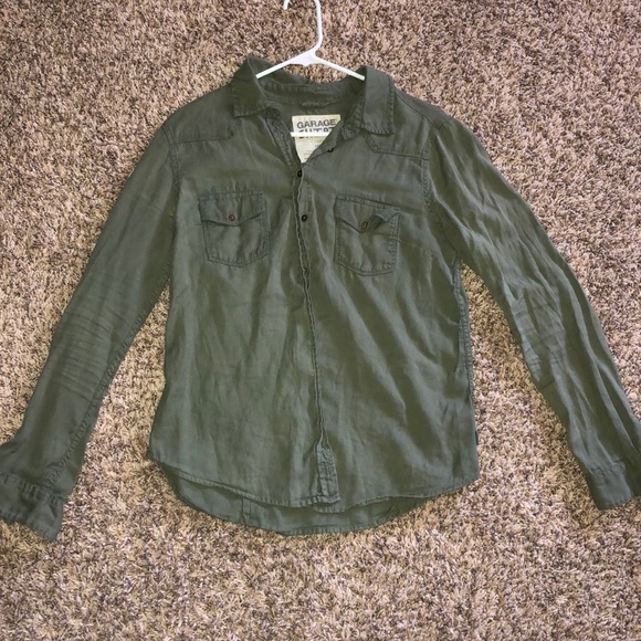 Garage Button Up Shirt - Picture 1 of 5